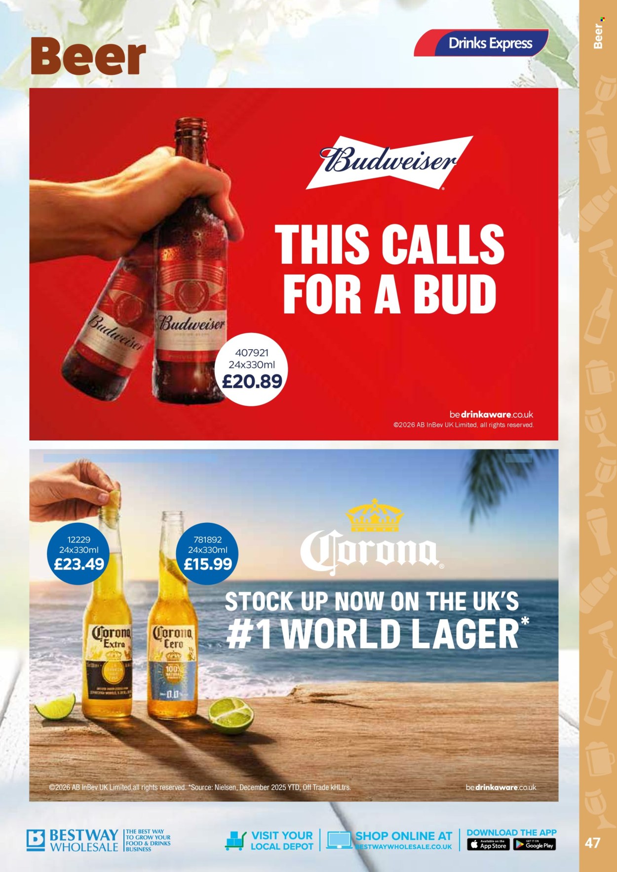 Bestway offer  - 9.10.2026 - 5.1.2027. Page 47. Page 47