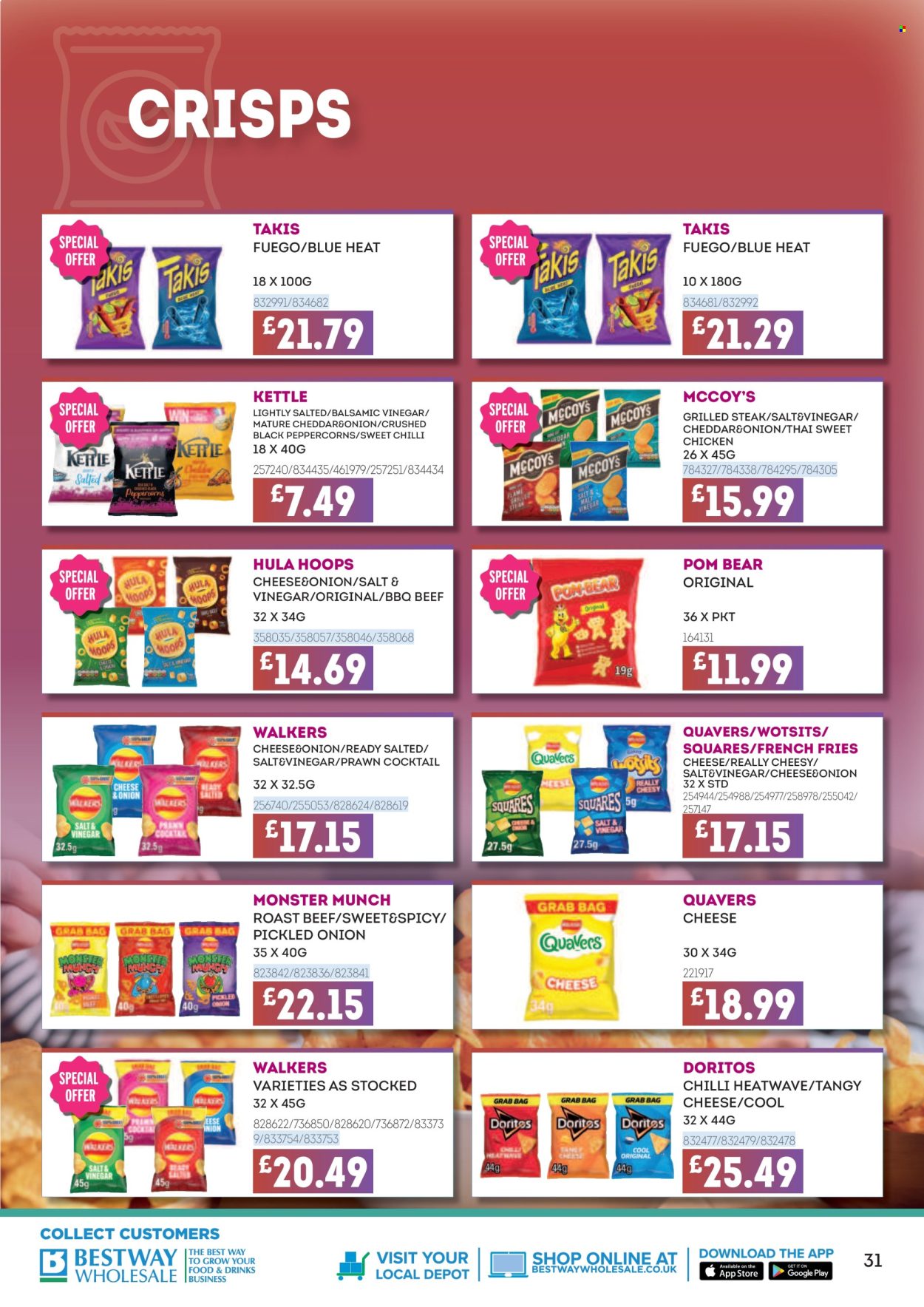 Bestway offer  - 9.10.2026 - 5.11.2026. Page 31. Page 31