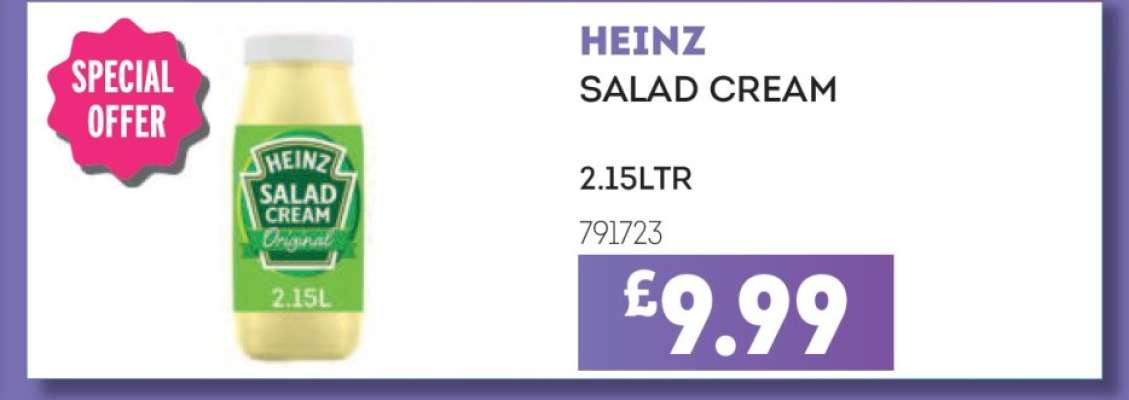 HEINZ SALAD CREAM