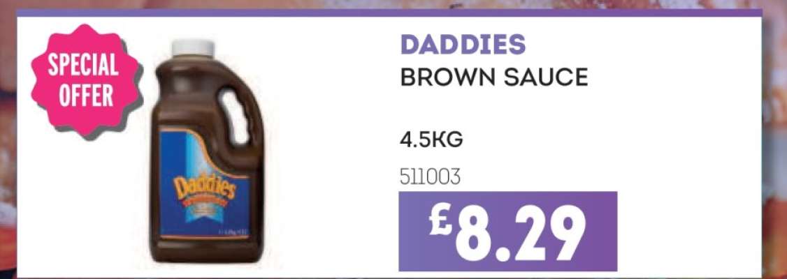 DADDIES BROWN SAUCE