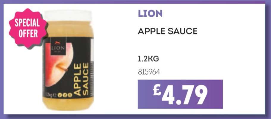 LION APPLE SAUCE