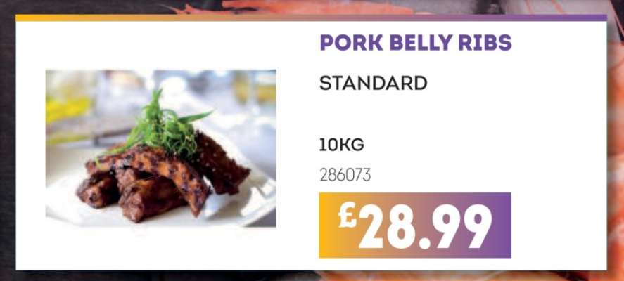 Pork Belly Ribs