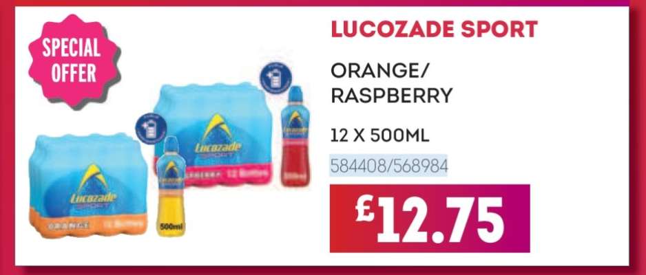 LUCOZADE SPORT
