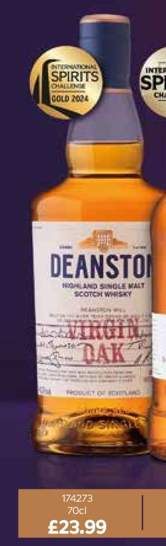 Deanston Highland Single Malt Scotch Whisky