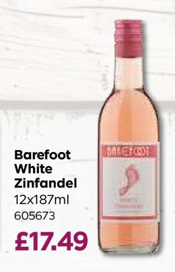 Barefoot White Zinfandel