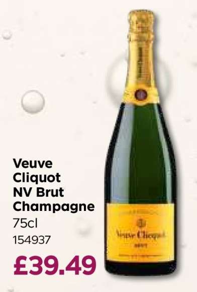 Veuve Clicquot NV Brut Champagne