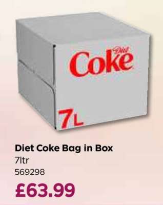 Diet Coke Bag in Box