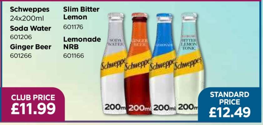 Schweppes 24x200ml