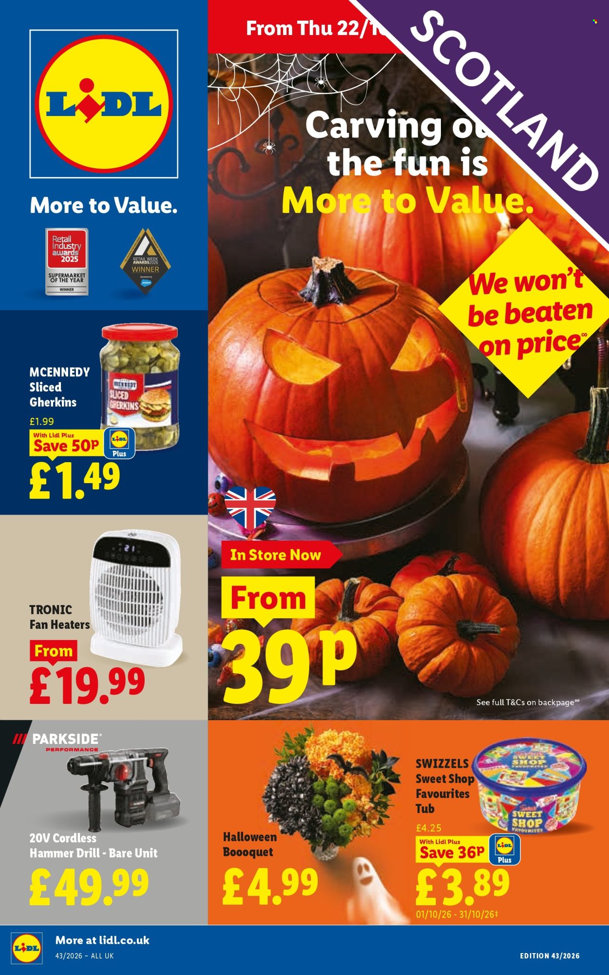 Lidl offer  - 22.10.2026 - 28.10.2026. Page 1. Page 1