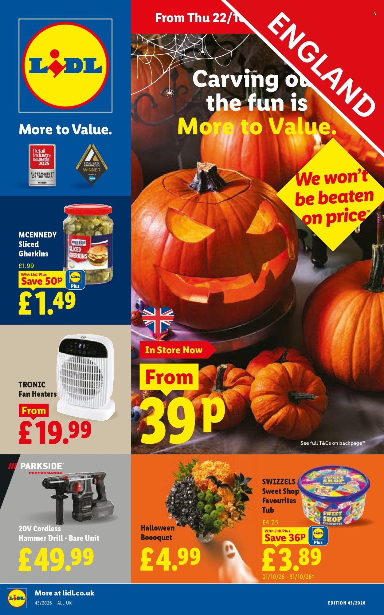 Lidl offer  - 22.10.2026 - 28.10.2026. Page 1. Page 1