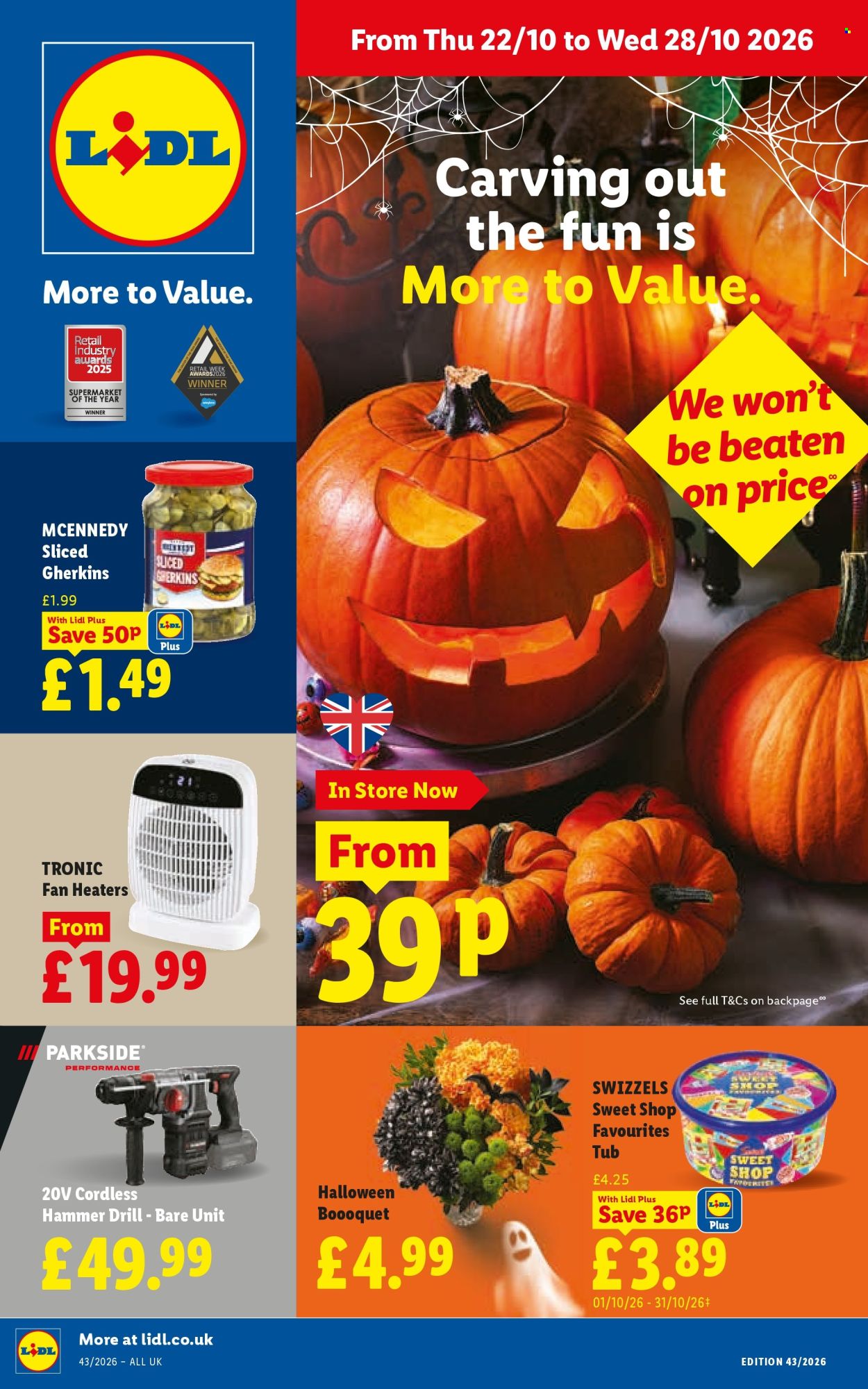 Lidl offer  - 22.10.2026 - 28.10.2026. Page 1. Page 1