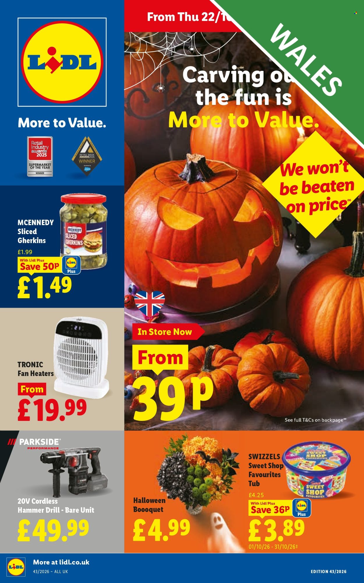 Lidl offer  - 22.10.2026 - 28.10.2026. Page 1. Page 1
