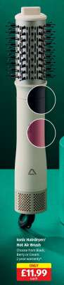 Ionic Hairdryer/Hot Air Brush