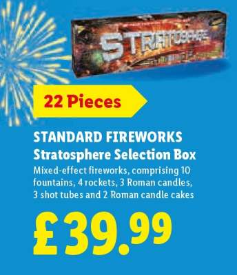 STANDARD FIREWORKS Stratosphere Selection Box