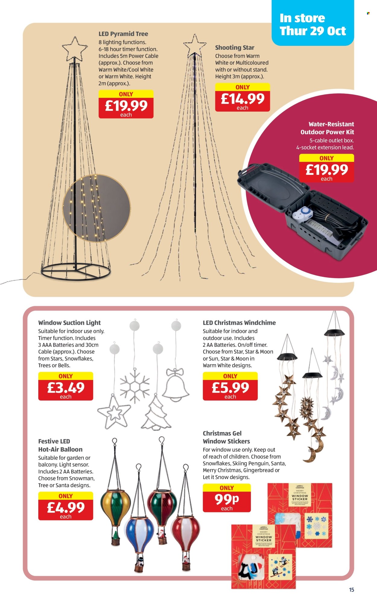 Aldi offer  - 29.10.2026 - 4.11.2026. Page 15. Page 15