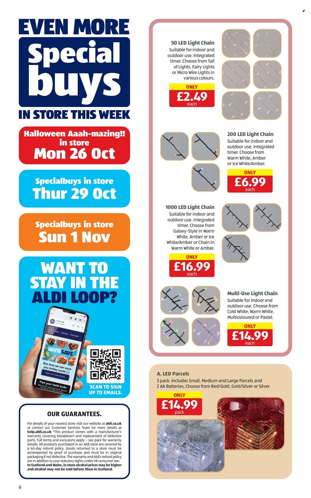 Aldi offer  - 29.10.2026 - 4.11.2026. Page 6. Page 6