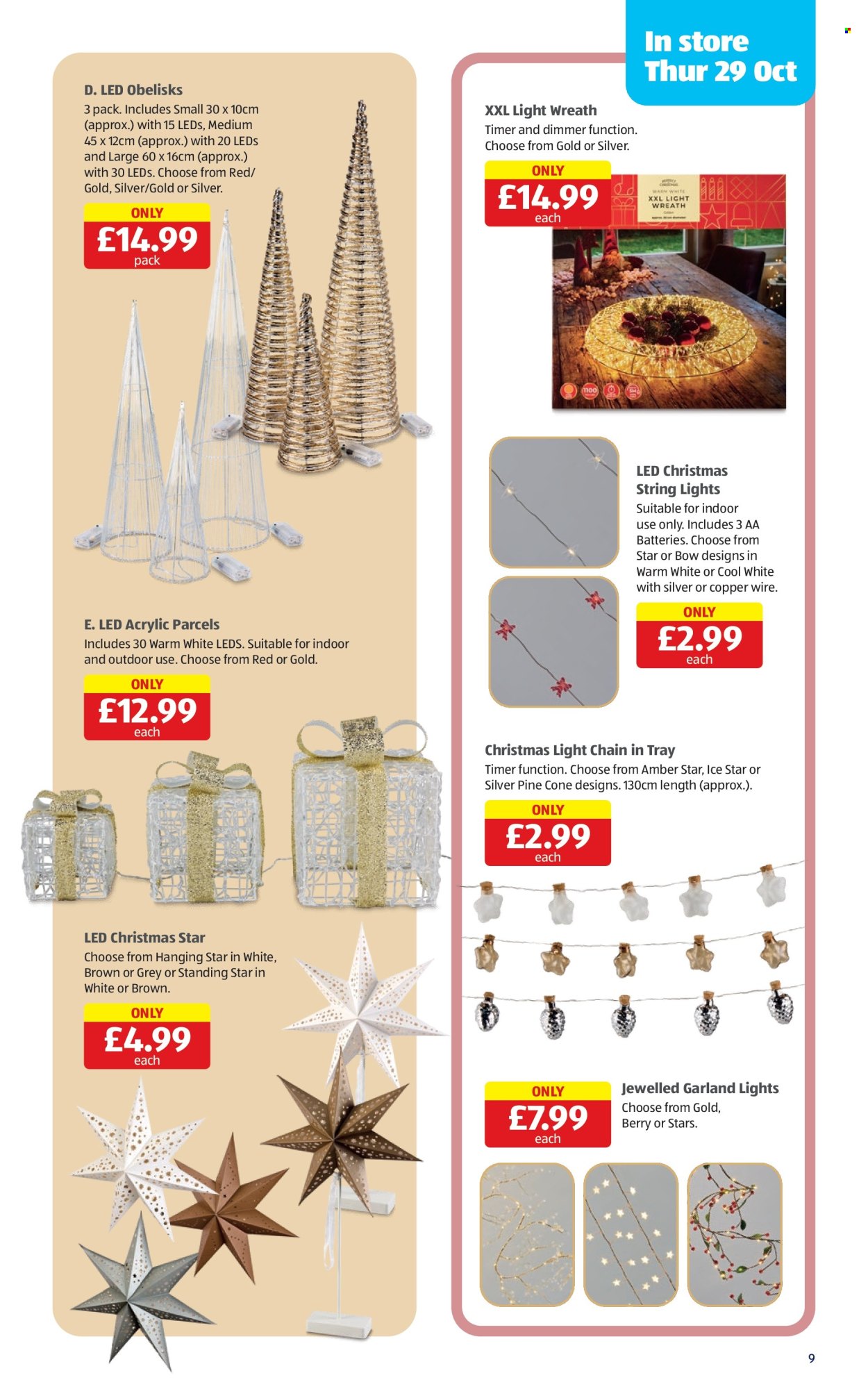 Aldi offer  - 29.10.2026 - 4.11.2026. Page 9. Page 9