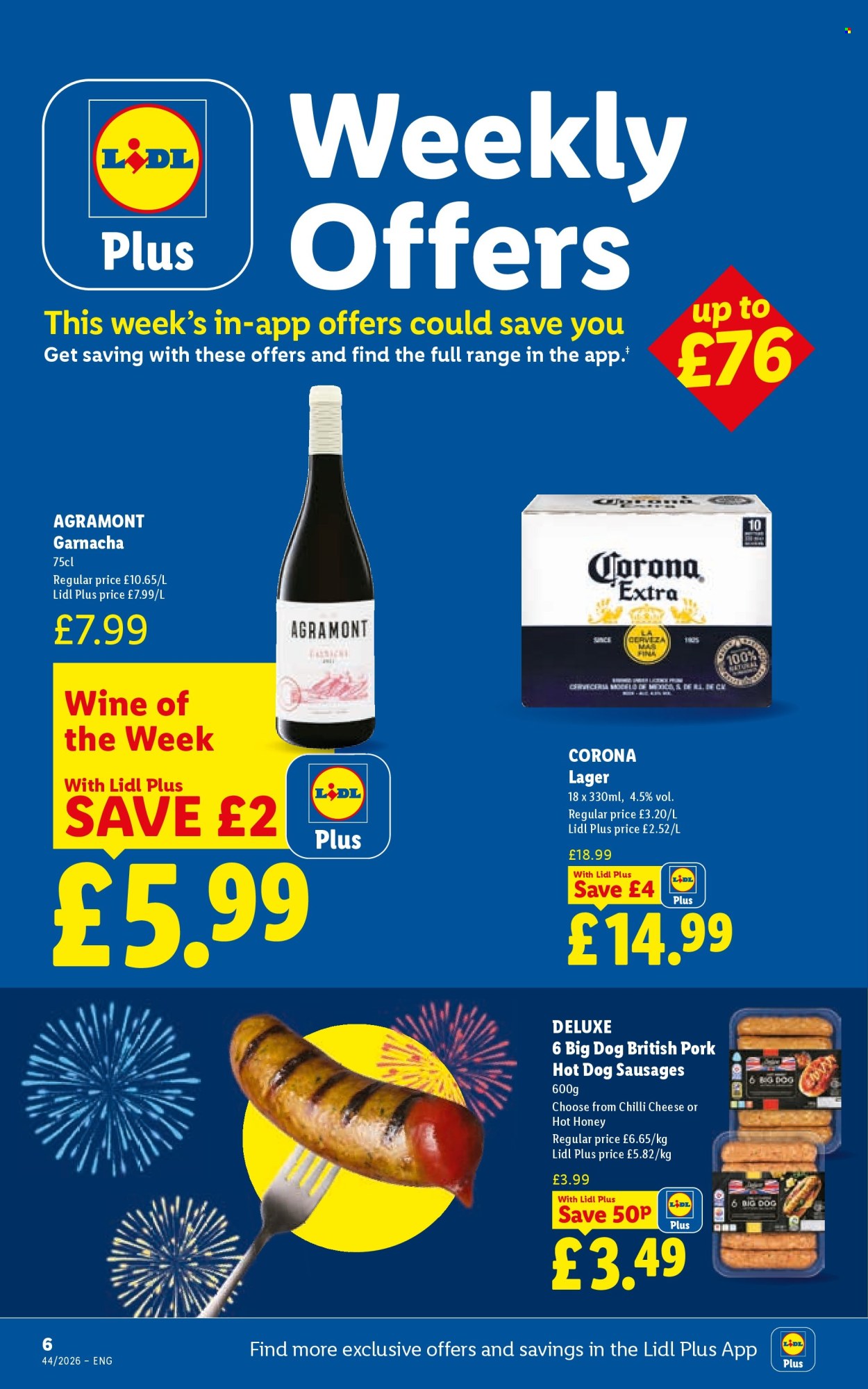 Lidl offer  - 29.10.2026 - 4.11.2026. Page 6. Page 6