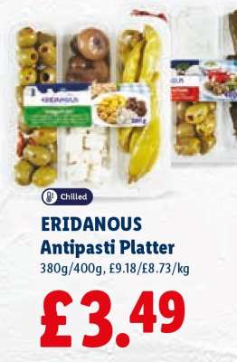 ERIDANOUS Antipasti Platter