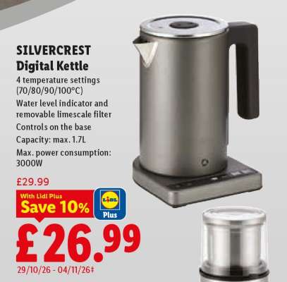 SILVERCREST Digital Kettle