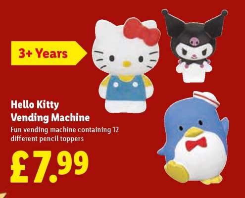 Hello Kitty Vending Machine