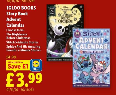 IGLOO BOOKS Story Book Advent Calendar