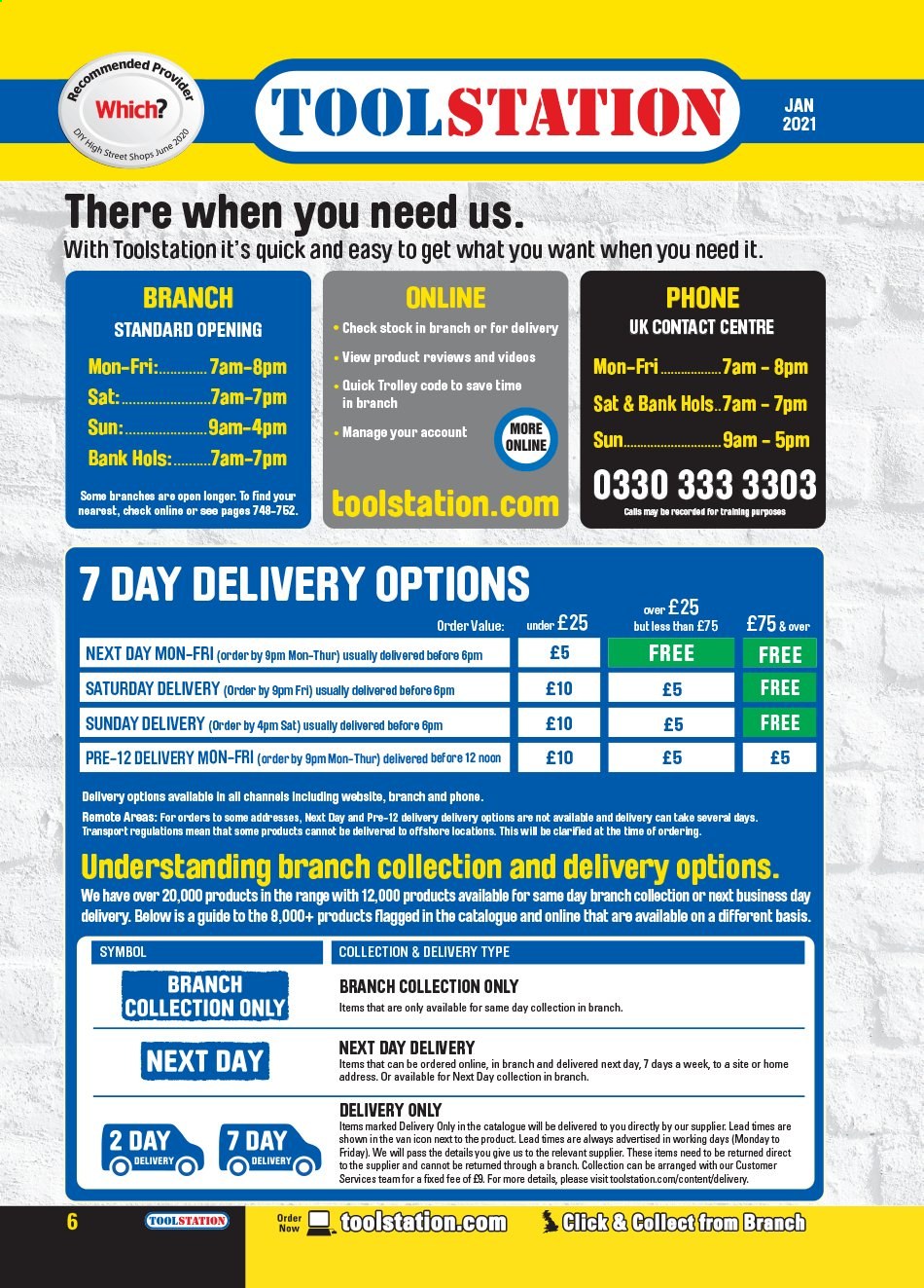 Toolstation offer . Page 6.