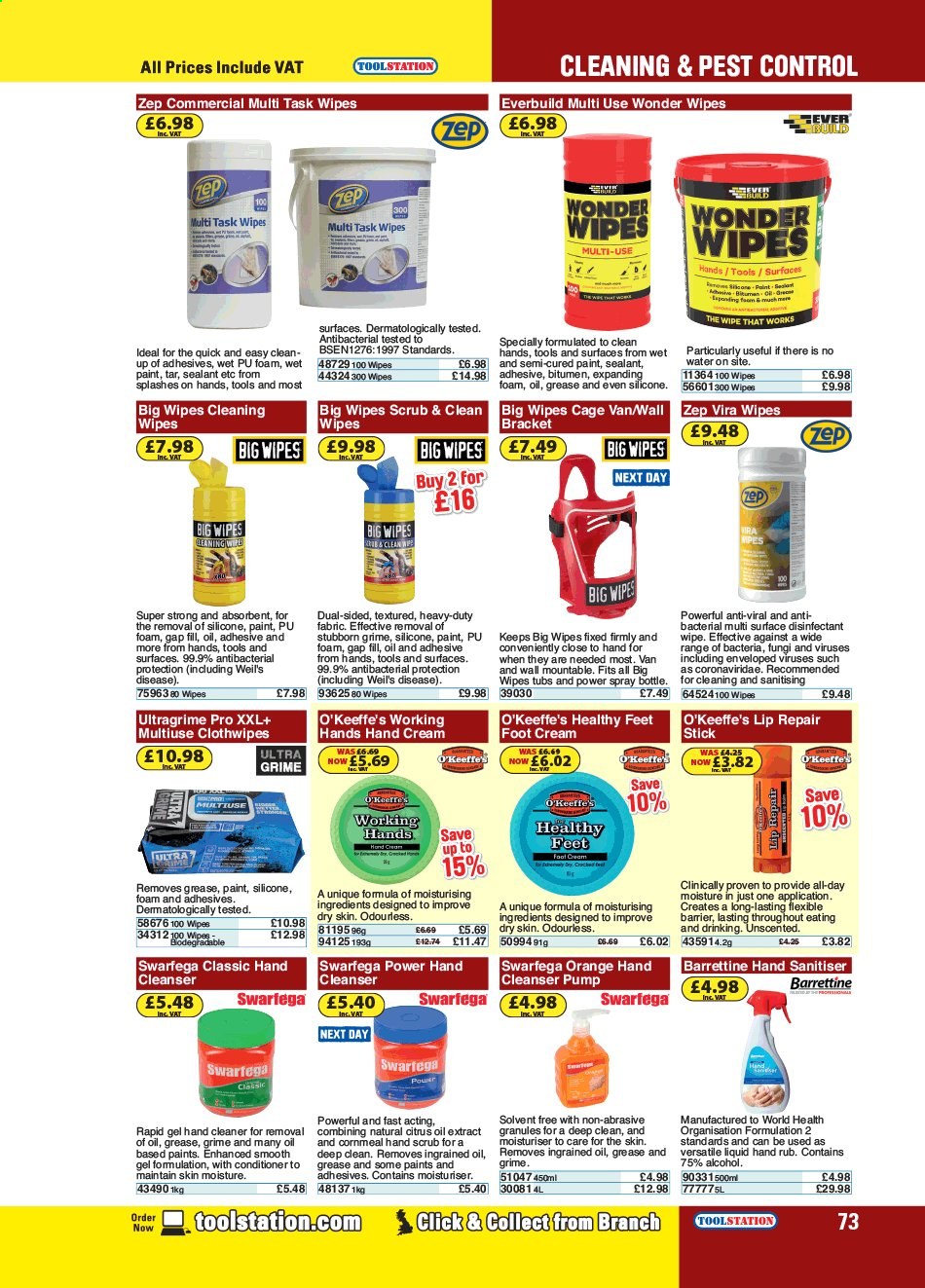 Toolstation offer . Page 73.