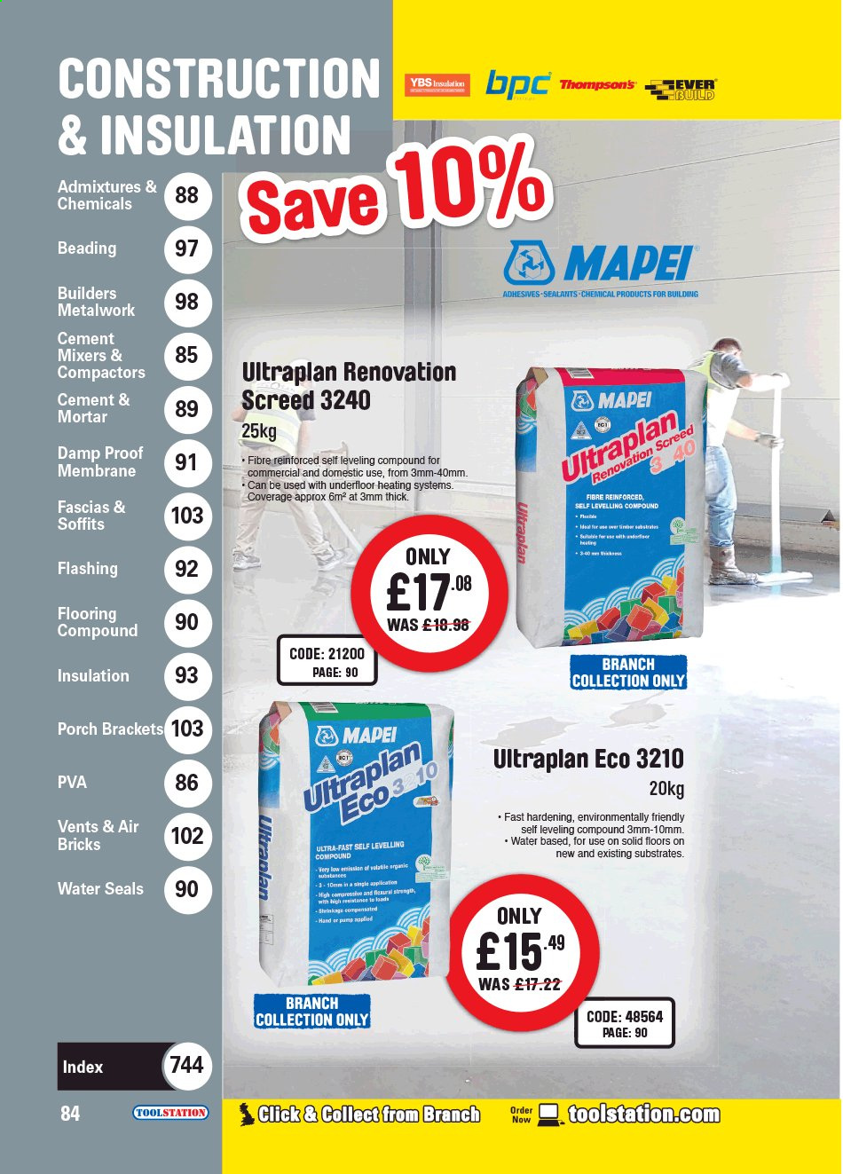 Toolstation offer . Page 84.