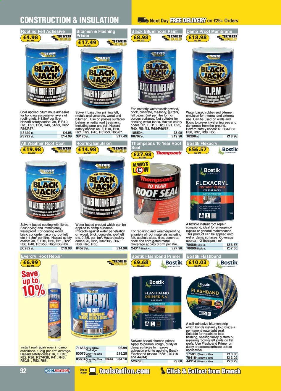 Toolstation offer . Page 92.
