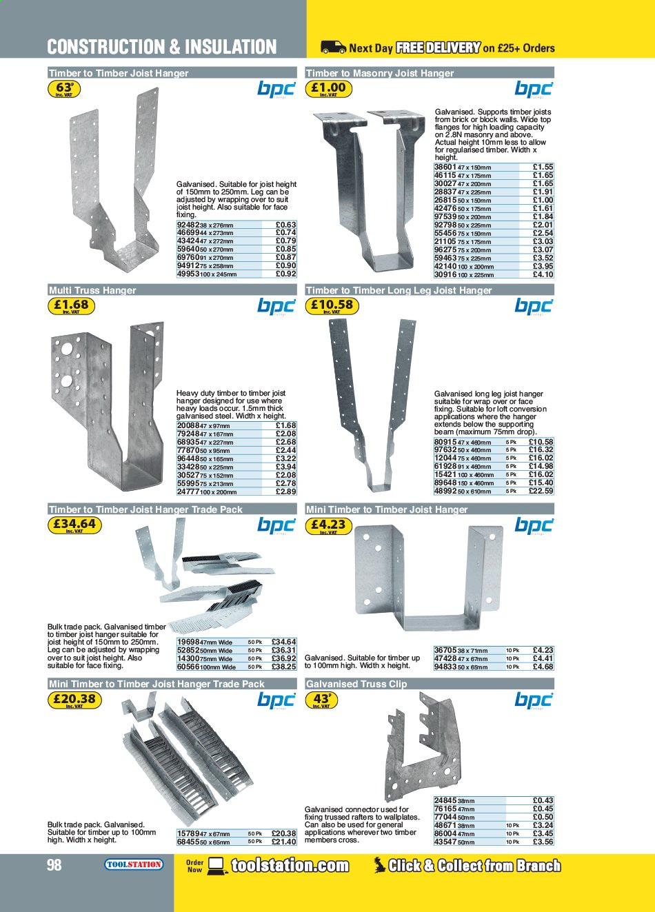 Toolstation offer . Page 98.