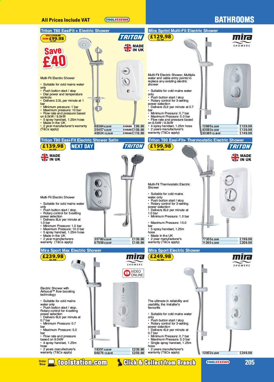 Toolstation offer . Page 205.