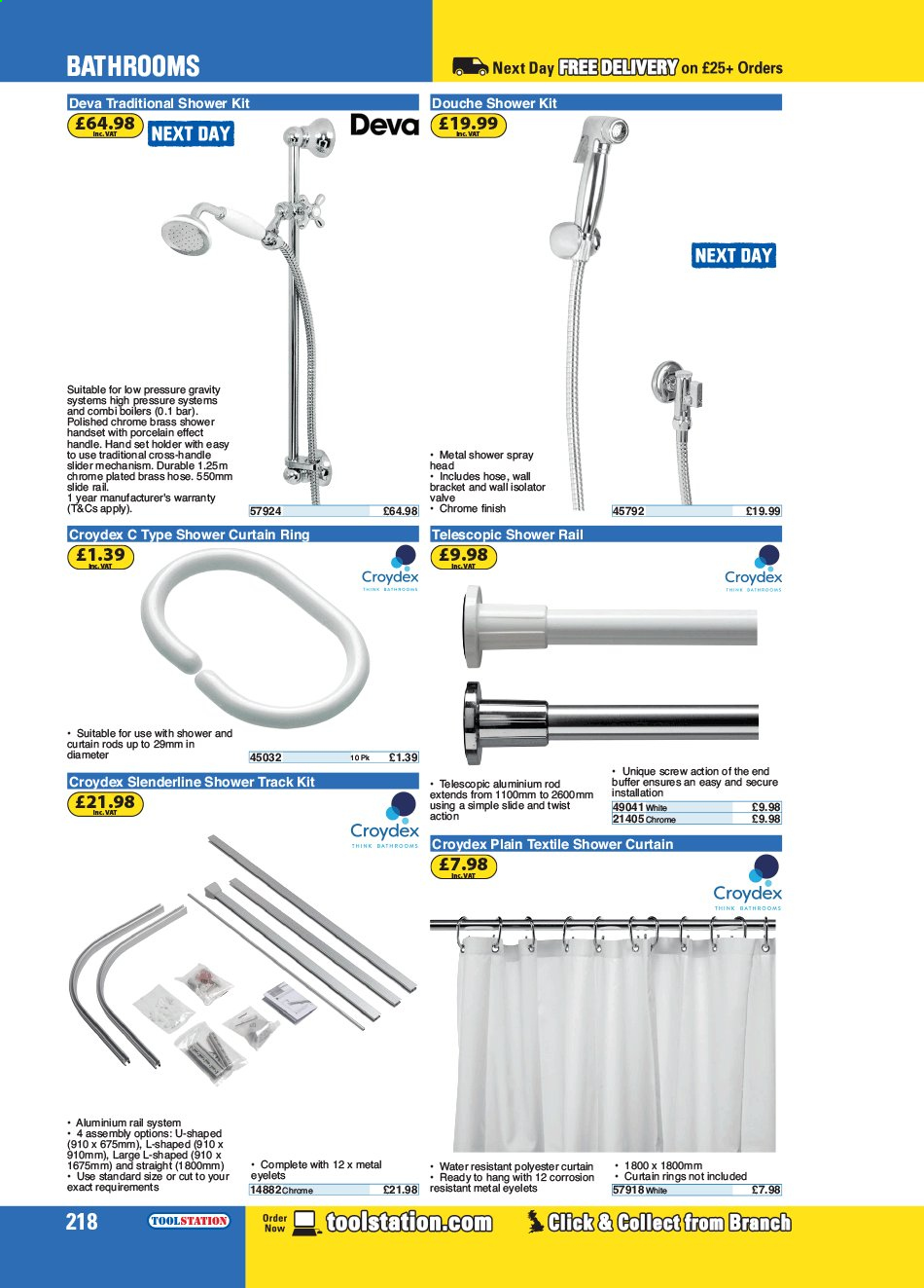Toolstation offer . Page 218.
