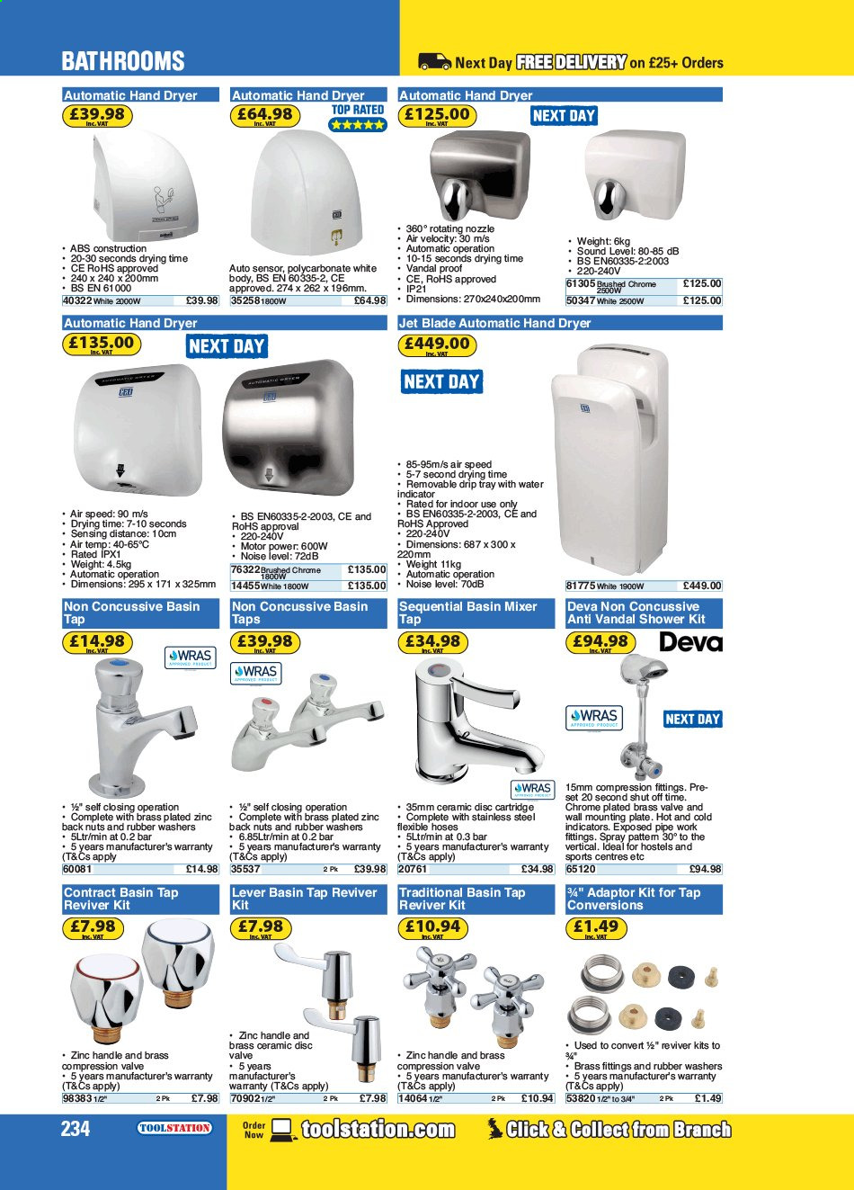 Toolstation offer . Page 234.