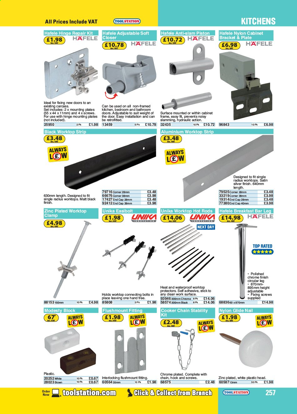 Toolstation offer . Page 257.