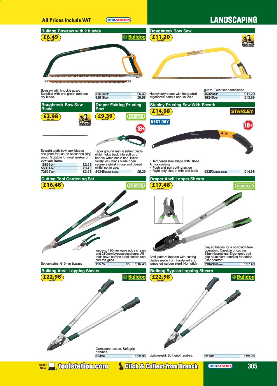 Toolstation offer . Page 305.