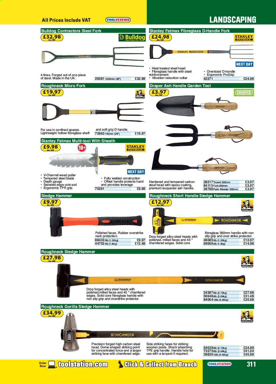 Toolstation offer . Page 311.