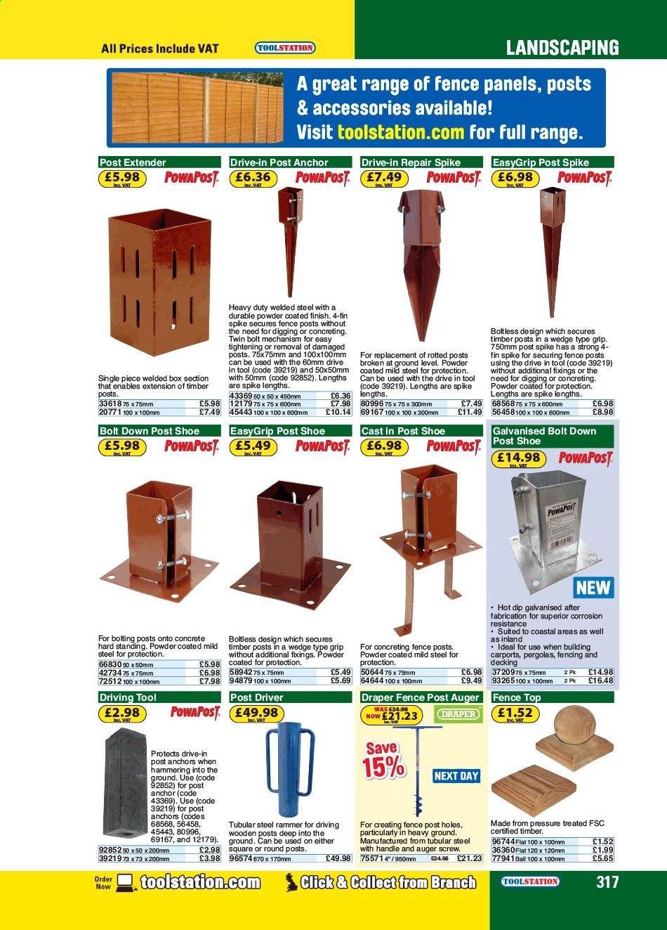 Toolstation offer . Page 317.