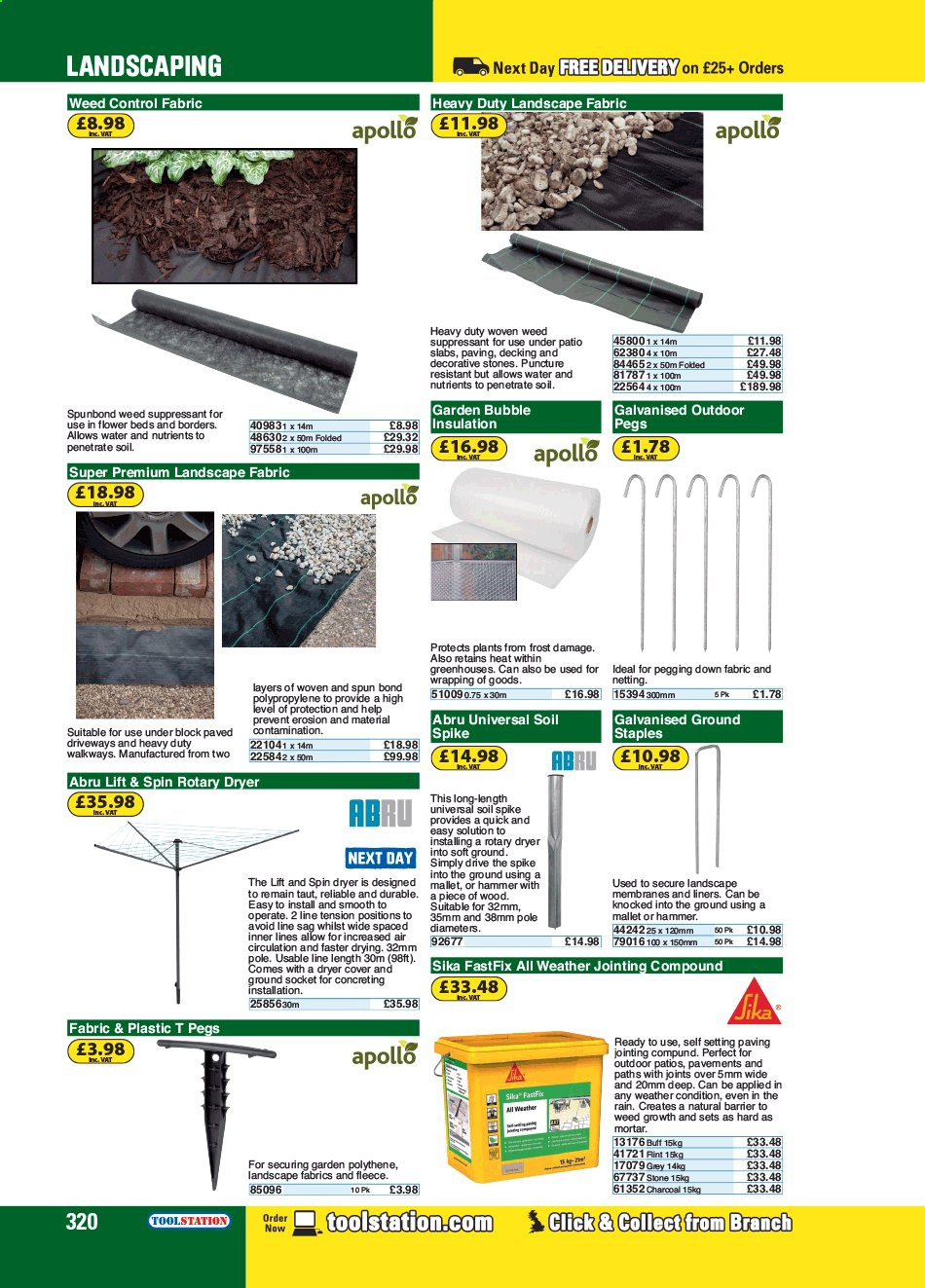Toolstation offer . Page 320.