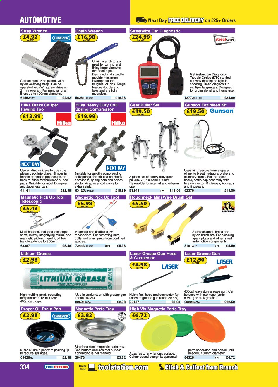 Toolstation offer . Page 334.