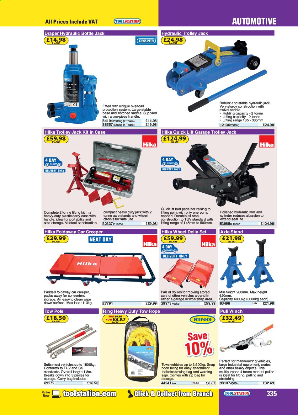 Toolstation offer . Page 335.