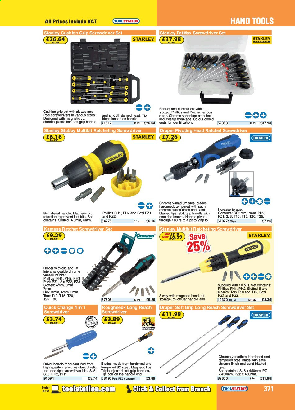 Toolstation offer . Page 371.