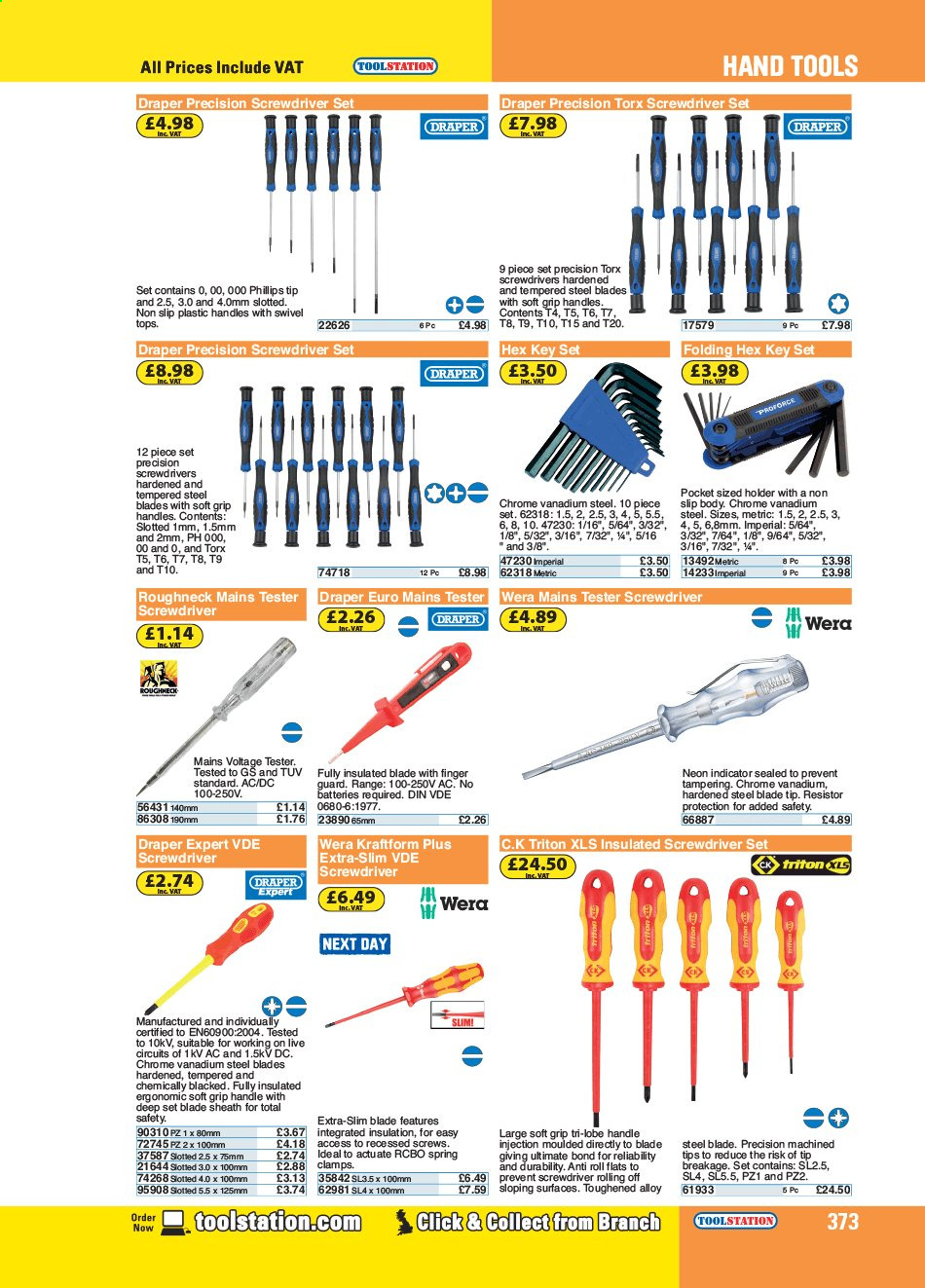 Toolstation offer . Page 373.