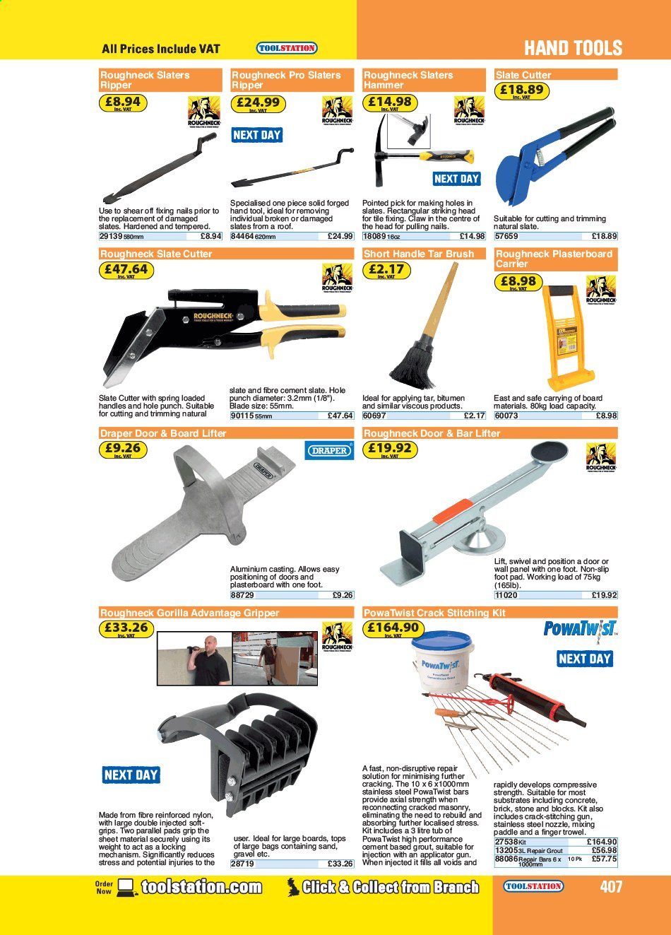 Toolstation offer . Page 407.