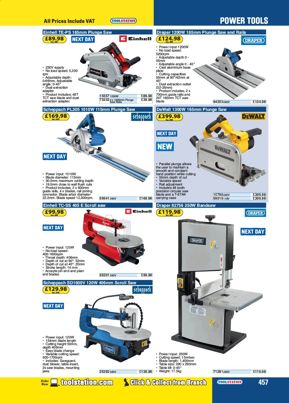 Toolstation offer . Page 457.