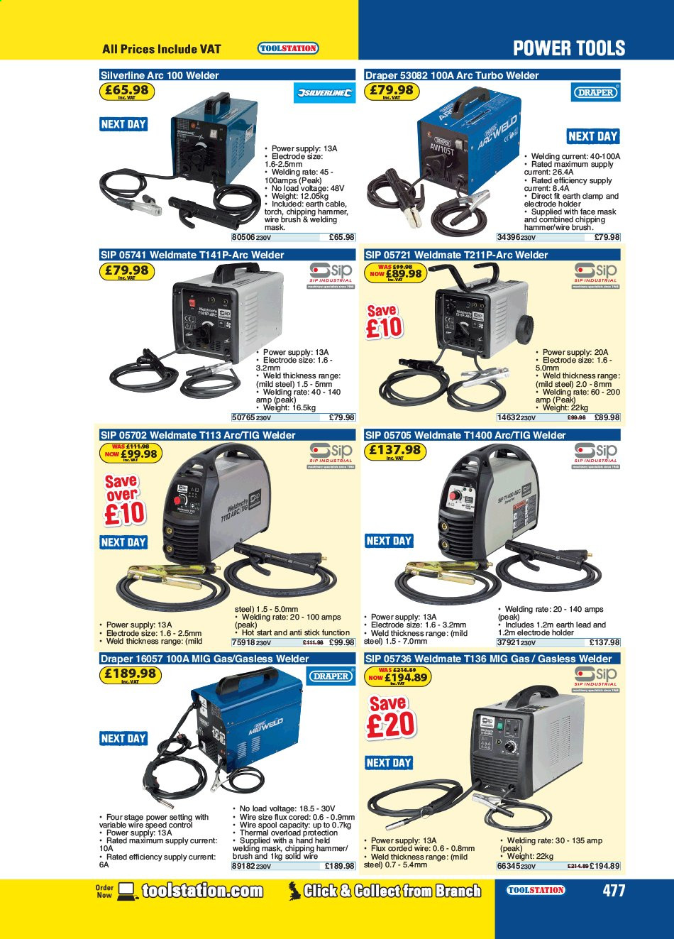 Toolstation offer . Page 477.