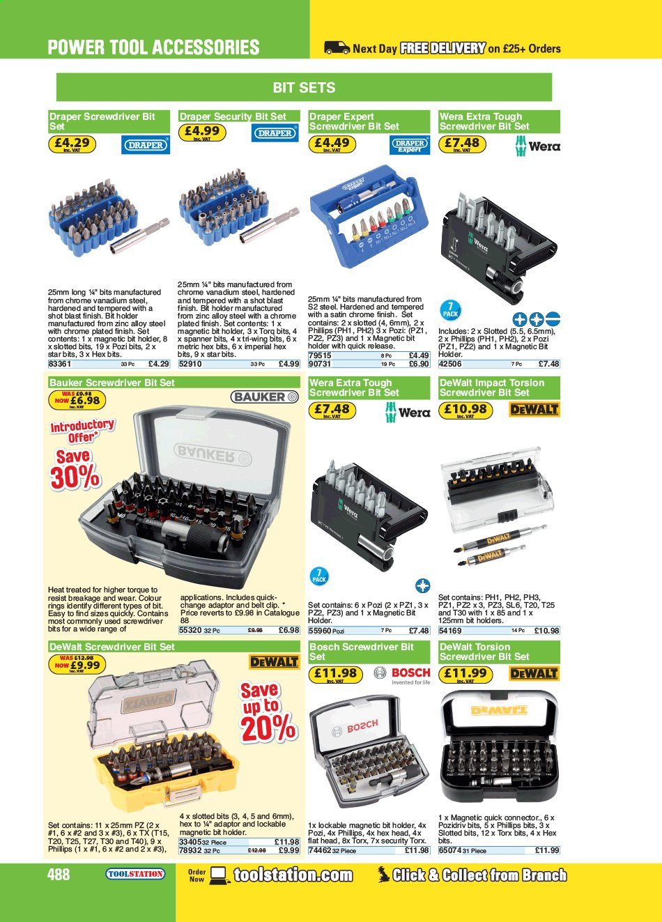 Toolstation offer . Page 488.