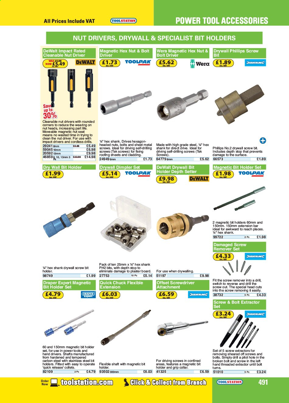 Toolstation offer . Page 491.