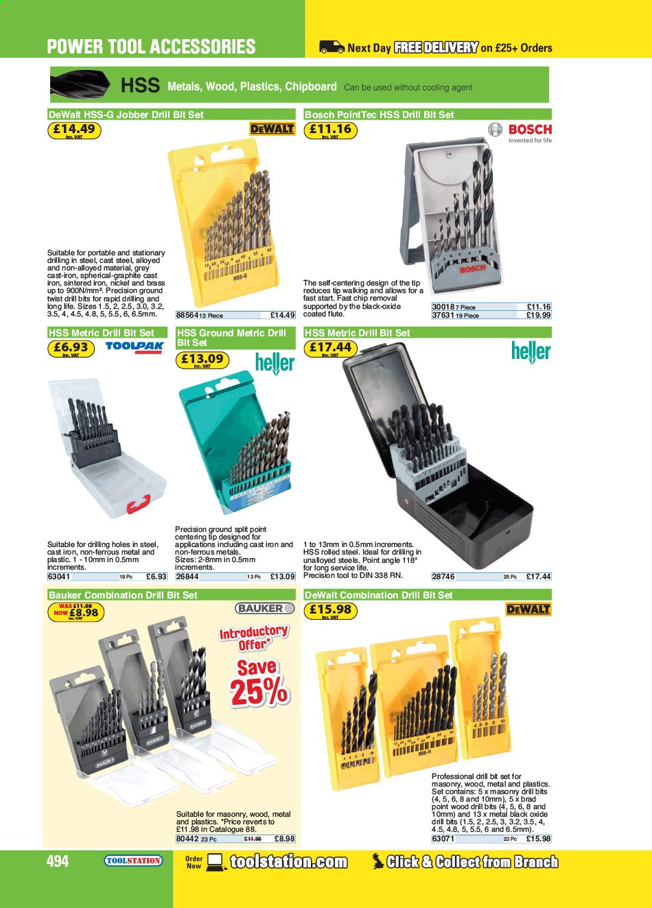 Toolstation offer . Page 494.