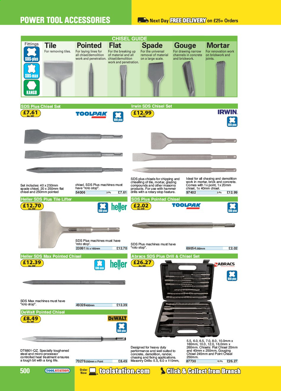 Toolstation offer . Page 500.
